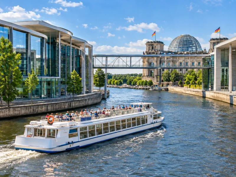 Spree Cruise West to Charlottenburg