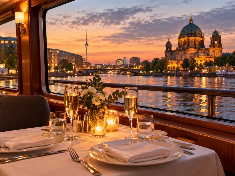 Spree Dinner Cruise with Prosecco
